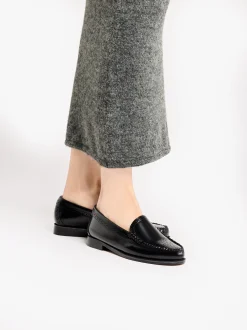 Women G.H.BASS Weejuns Venetian Brogue Loafers leather