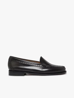 Women G.H.BASS Weejuns Venetian Brogue Loafers leather
