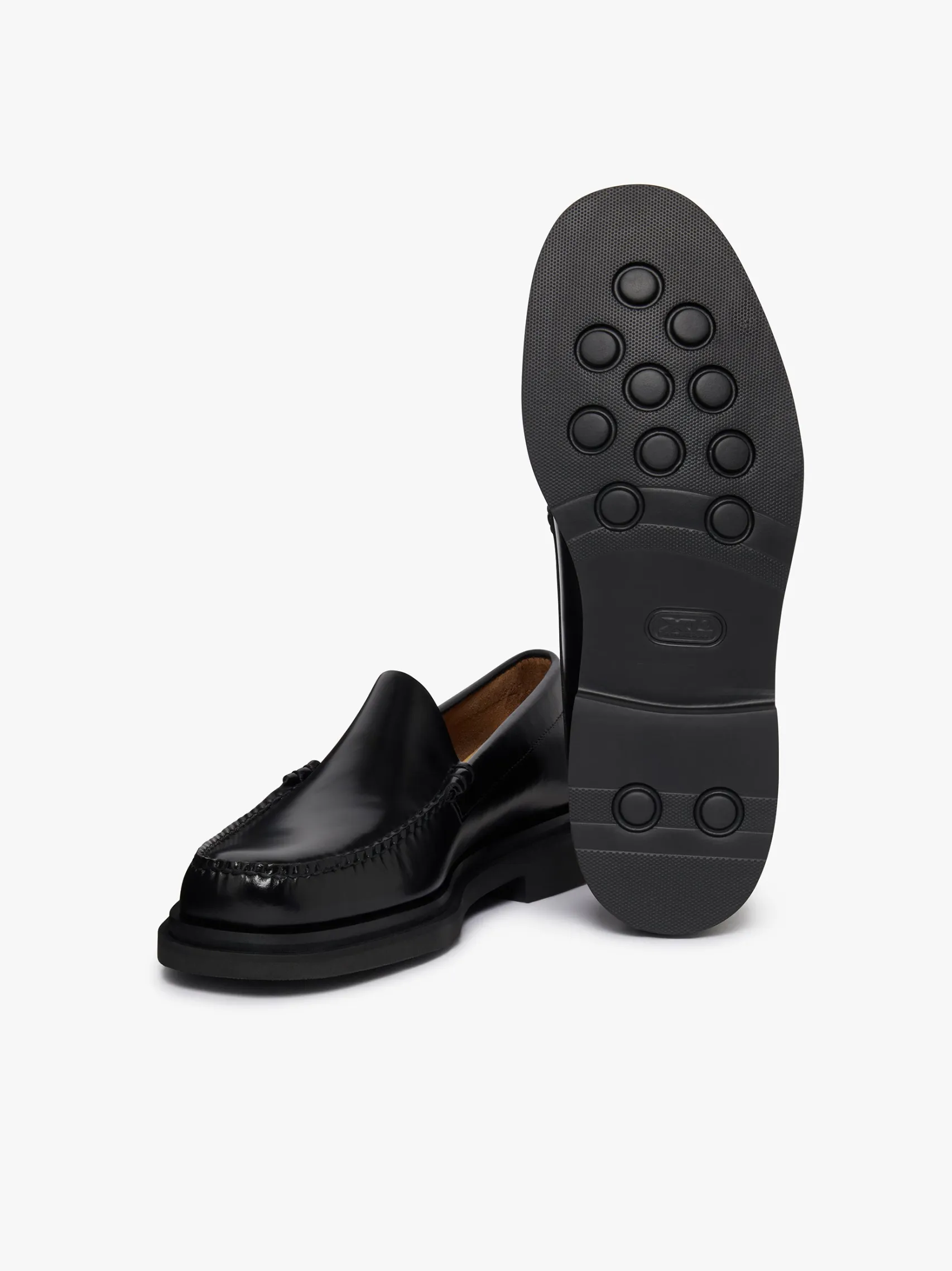 G.H.BASS Weejuns Venetian Step Loafers leather