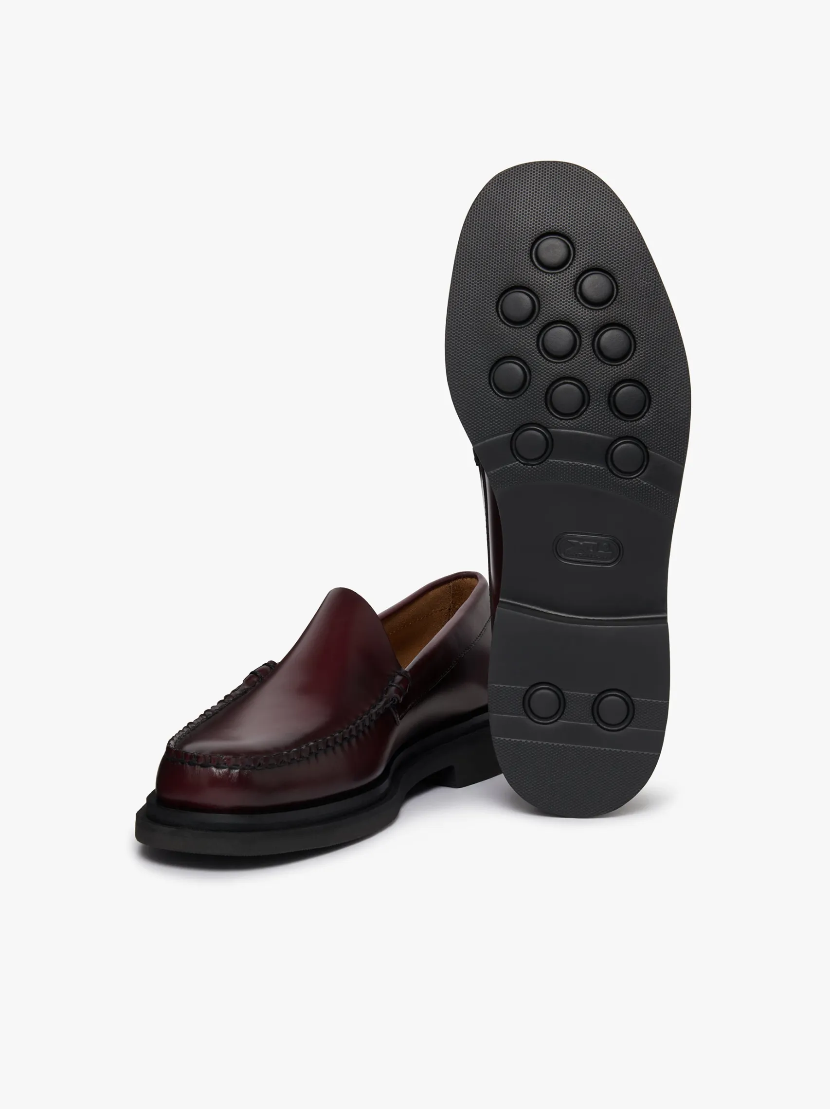 G.H.BASS Weejuns Venetian Step Loafers leather