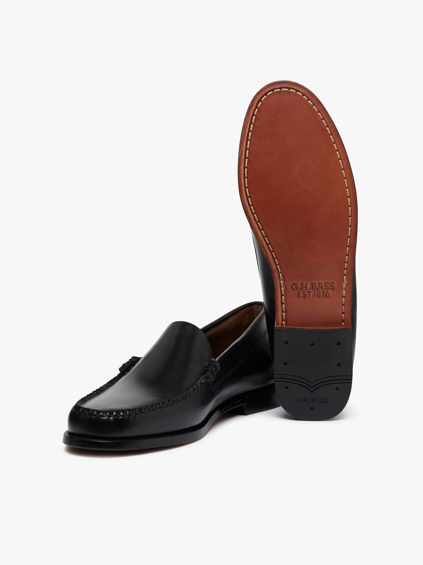 Women G.H.BASS Weejuns Whitney Venetian Loafers Leather
