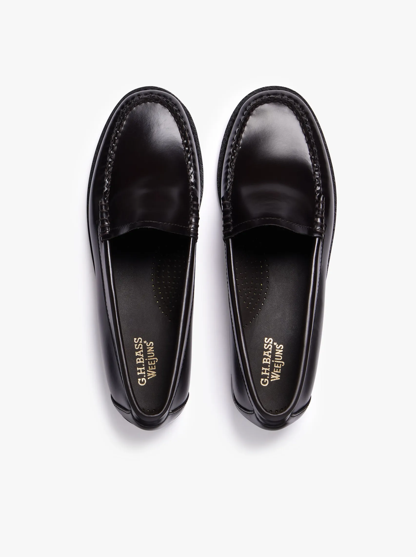Women G.H.BASS Weejuns Whitney Venetian Loafers leather